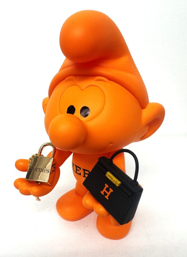 smurf deluxe oranje 3 Smurf DeLuxe 20 cm. hoog
