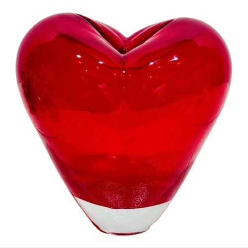 Hartvormige Murano Vaas