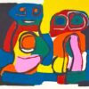 Karel Appel Deux Personnages - blad