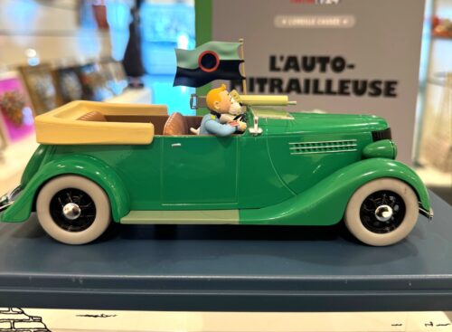 Schaalmodel Legerauto 1:24 - Kuifje Tintin
