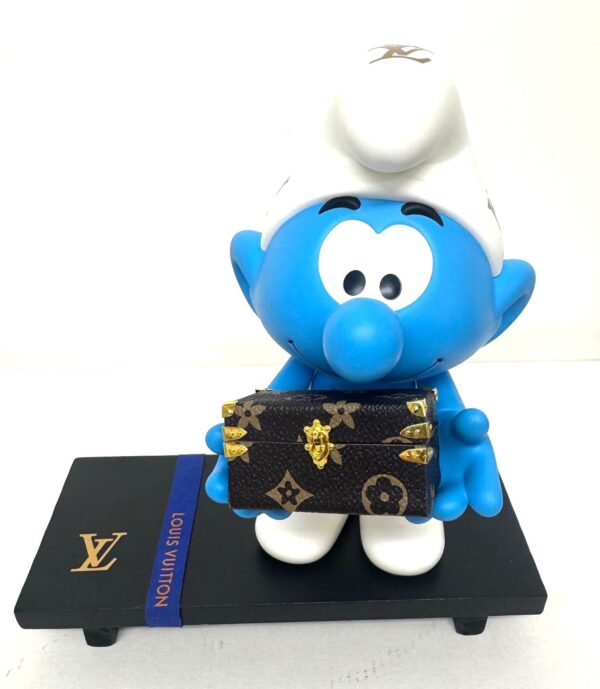 smurf louis vutton 1 Smurf Petite Valise Louis Vuitton - special edition