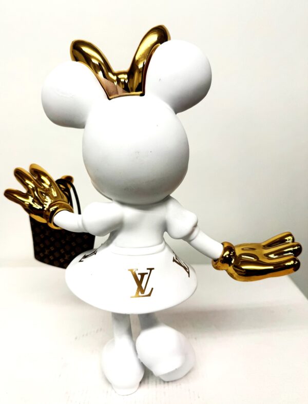 Minnie LV Blanc - 30 cm. hoog