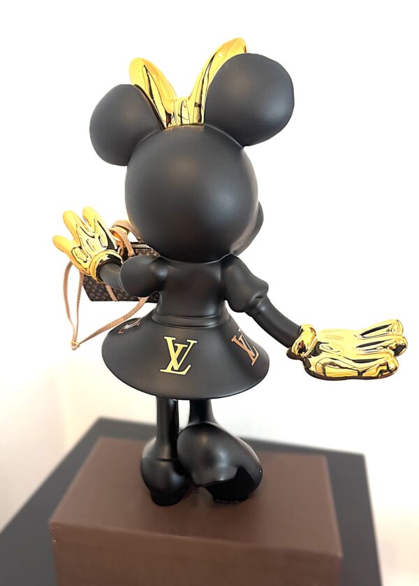 Minnie LV Noir - 30 cm. hoog