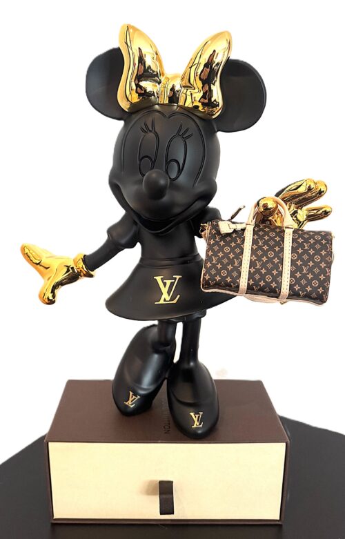 minnie lv noir 30 cm. nr 3 van 20