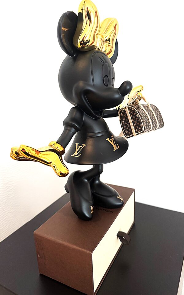Minnie LV Noir - 30 cm. hoog