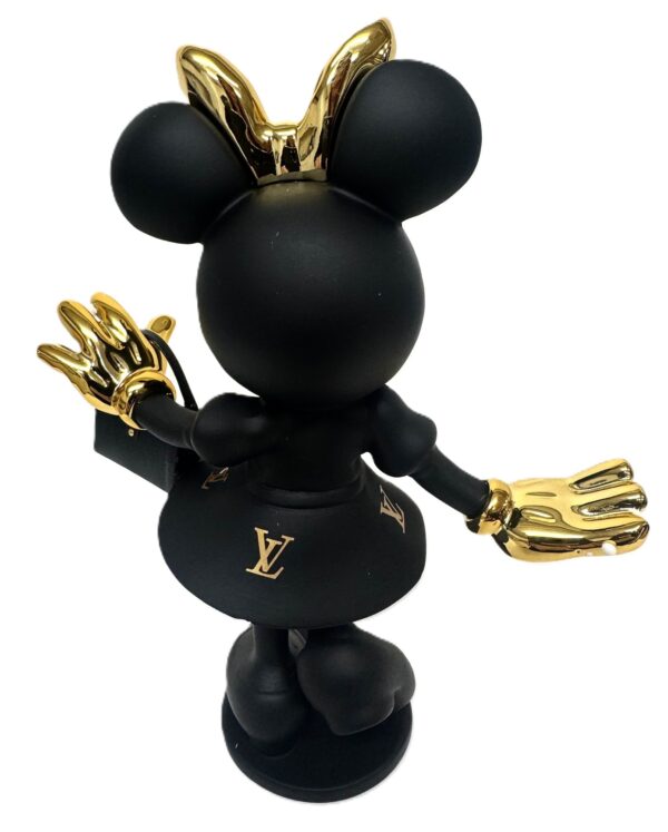minnie lv noir achterk Minnie LV Noir 20 cm