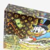 Dagobert Scrooge LV luxe acryblok van 20 x 15 - 2,5 cm. dik