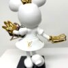 Minnie LC Blanc 30 cm. Minnie LV Blanc 30 cm.