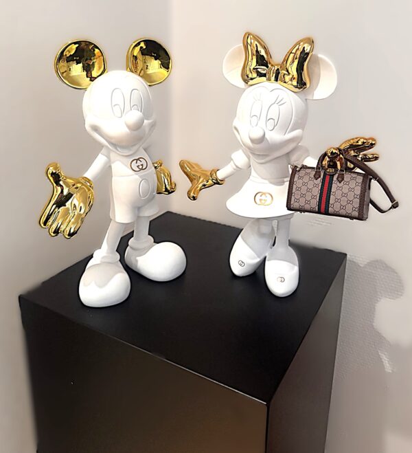 VERKOCHT  Mickey & Minnie Gucci - The Glamourous Couple 1/20