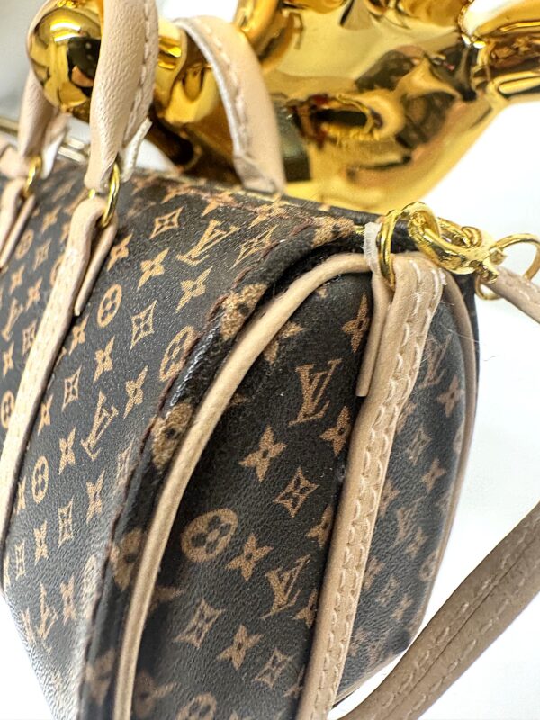 minnie lv tasje detail Minnie LV Blanc Luxury Edition - 30 cm. hoog