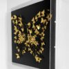 Golden Butterfly Golden Butterfly - 3D kunstwerk