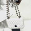 Minnie & Dog Blanc luxury set details tasje behorend bij het kunstwerk Minnie & Dog blanc