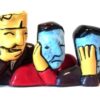 Herman Brood Beeldje Horen Zien Zwijgen Kleurrijk Herman Brood Beeldje Horen Zien Zwijgen