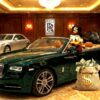 Dagobert Rolls Royce Edition Dagobert Rolls Royce Edition - schitterend luxe acrylblok van 20 x 15 x 2 cm. dik