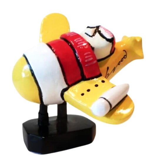 Herman Brood Beeldje Red Baron Kleurrijk Herman Brood Beeldje Red Baron