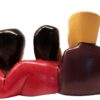 horen zien zwijgen beeldje 21 x 12 x 9 cm Herman Brood Beeldje Horen Zien Zwijgen