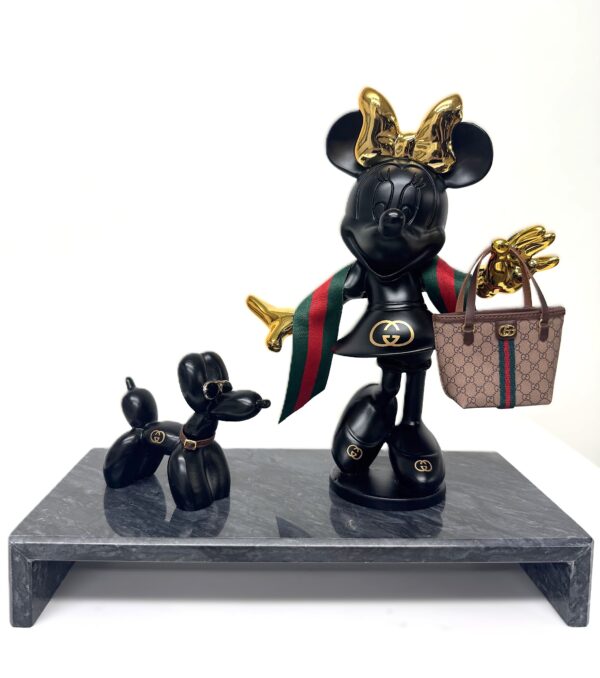 Minnie Gucci Noir - nu met gratis balloon dog Gucci Minnie Gucci nu met gratis balloon dog Gucci