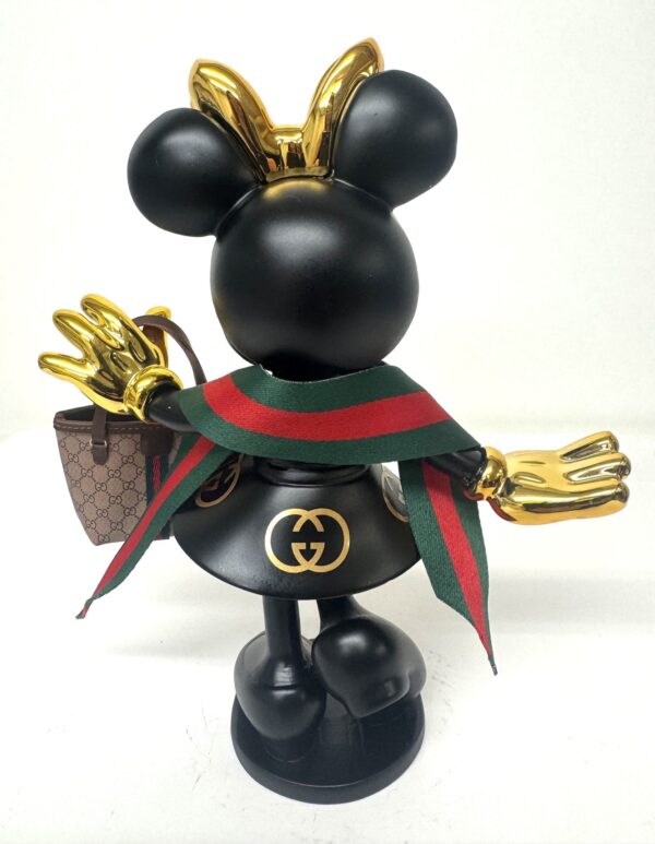 minnie gucci met lint achter Minnie Gucci Noir - 20 cm. hoog editie 2/20 nu met GRATIS Gucci Balloon Dog