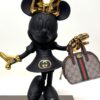 Minnie Gucci Noir 20 cm. Minnie Gucci Noir 20 cm. - incl. prachtig mini tasje