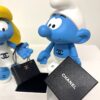 Luxury Present for Smurfin met verfijnd lederen tasje en origineel doosje