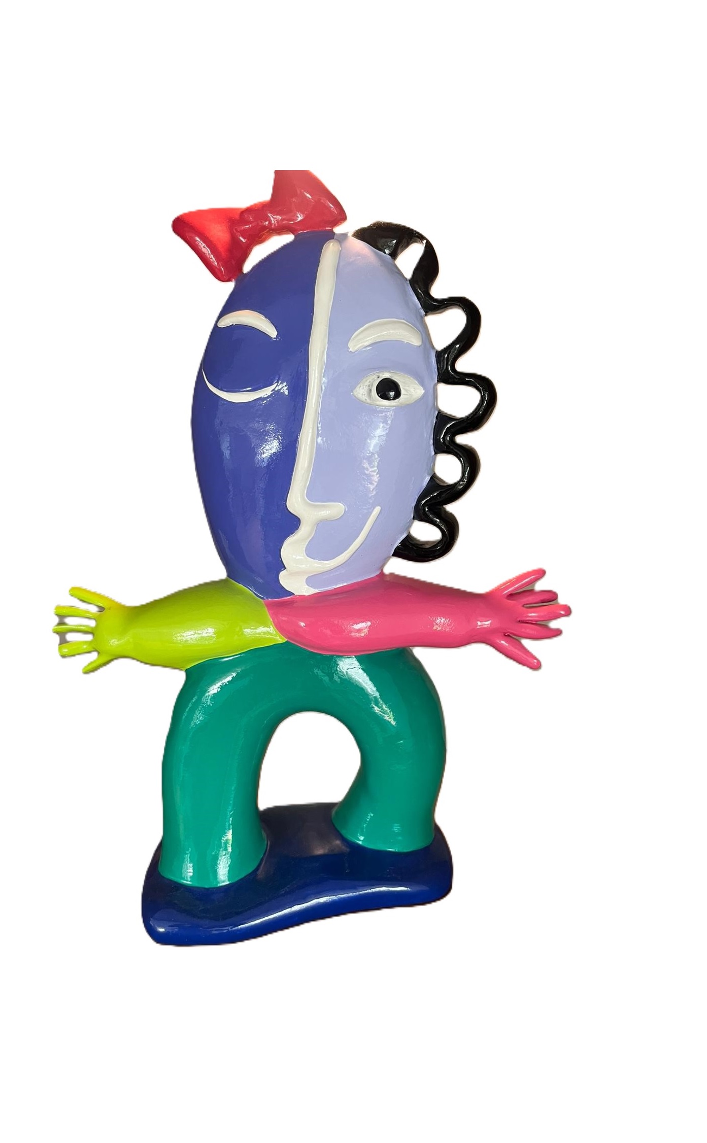 Juan Ripollés - Chico con Lazo Sculptuur van Juan Ripollés - 56 cm. hoog