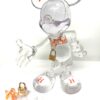 Mickey Transparant Luxury Mickey Transparant Luxury - prachtig transparant beeld van Mickey Mouse met luxe uitstraling inc. acrylblok met minieslotje en sleuteltje en oranje transparant balloon dog