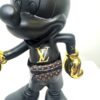 mickey and dog lv noir details tasje Mickey & Dog LV Noir 30 cm.