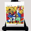 minie schilderijtje Herman Brood Let's Have A Party