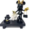 Minnie & Dog Noir Gold - luxury set Minnie & Dog Noir Gold - luxe popart set met Minnie Mouse en popart balloon dog
