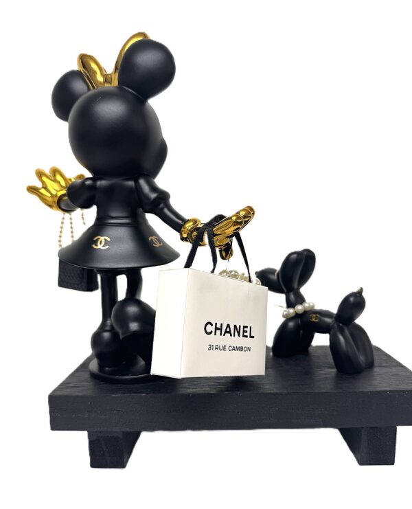 Minnie & Dog Noir Gold - luxury set Minnie & Dog Noir Gold - luxury set