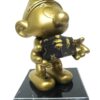 Smurf Petite Valise Gold Edition Smurfe Petite Valise Gold Edition - Mat gouden smurf met prachtig gedtailleerd LV mini koffertje