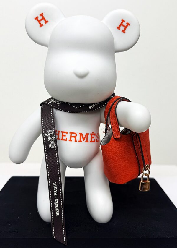 Bear Couture Hermès Blanc - Premium