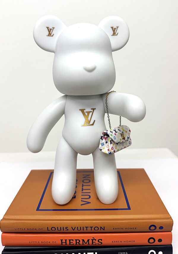 Bear Couture Louis Vuitton Blanc Premium
