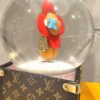 Zeldzame Louis Vuitton Sneeuwbol - muziekdoosje 14,5 cm. hoog