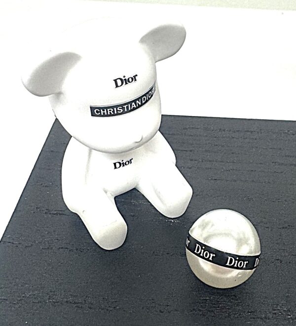 dior beertje en minnie Minnie & Teddy Dior Blanc 20 cm. hoog
