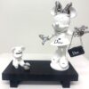Minni & Teddy Dior Blanc 20 cm. Minni & Teddy Dior Blanc 20 cm.