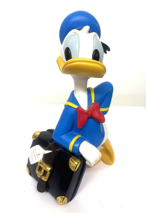Vintage Disney Beeldje Donald Duck – Ca. 27 cm – Origineel