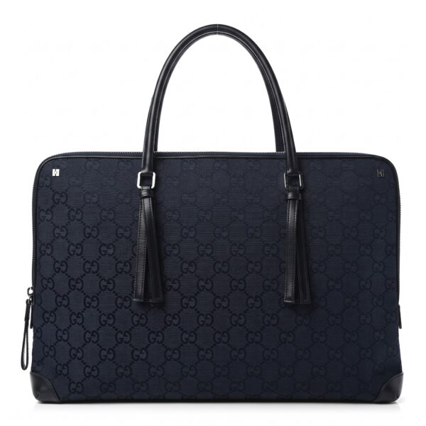 Vintage Gucci tas van 37 cm. breed x 25 cm. hoog x 10 cm. diep