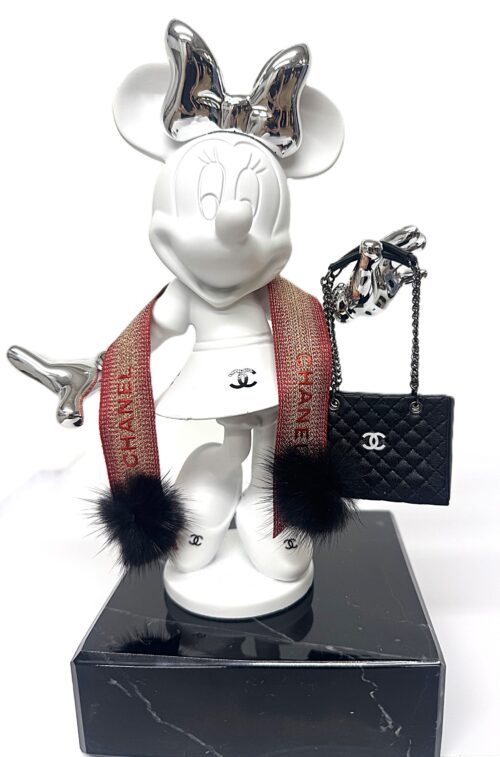 Minnie Winter Chique Blanc - 20 cm Minnie Winter Chique Blanc