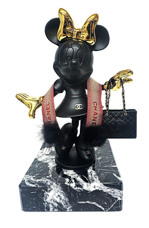 Minnie Winter Chique - Noir 20 cm.