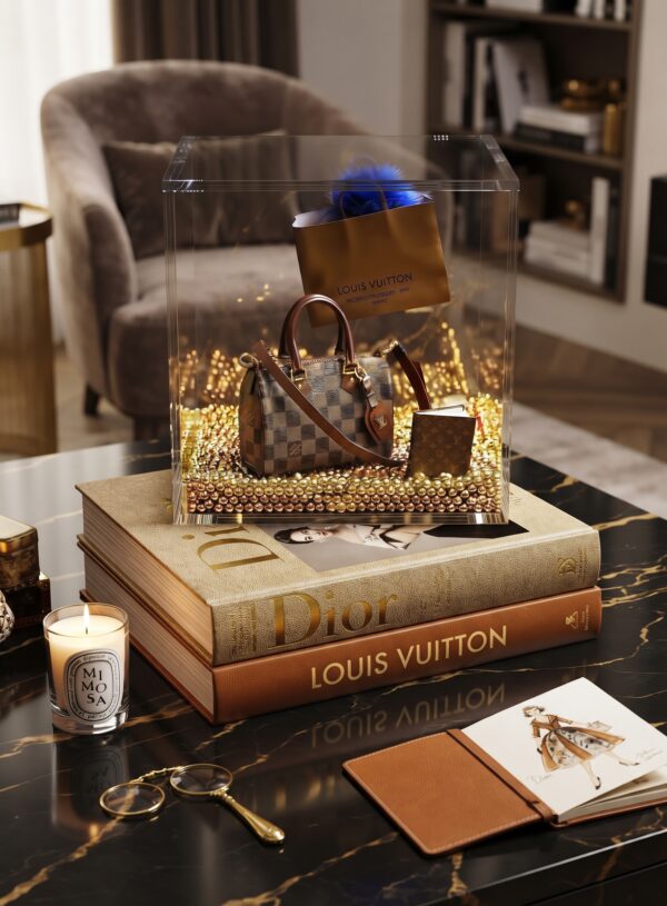 Luxury Cube 10 cm. LV  uniek
