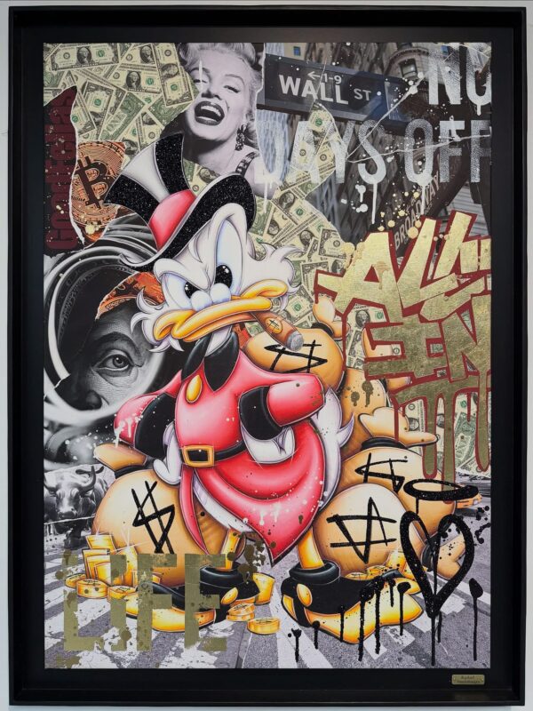 Raphaël Vanderhaegen - schitterend werk - stijl: streetart - popart - urban